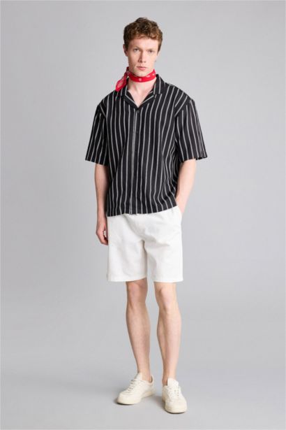 Boxy Fit Kısa kollu Gömlek