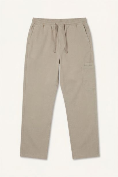 Baggy Fıt Kargo Cepli Pantolon