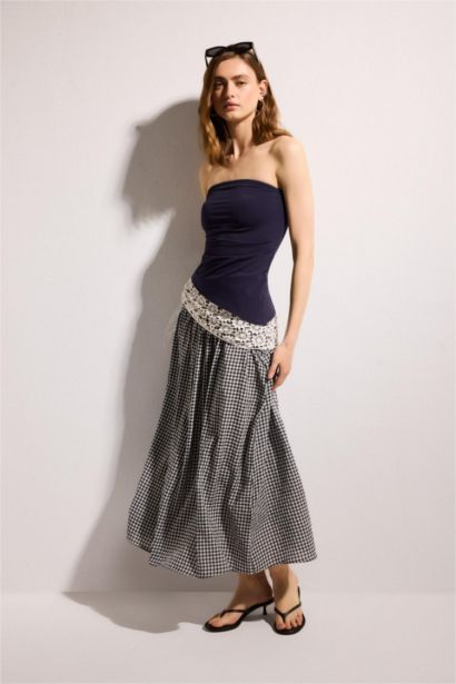 Slım Fıt Straplez Bürümcük Atlet