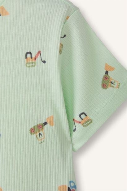 Fitilli Kaşkorse 2'li Pijama Takım