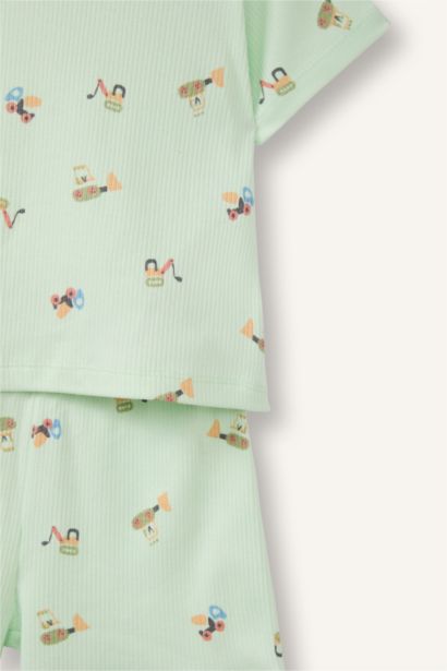 Fitilli Kaşkorse 2'li Pijama Takım