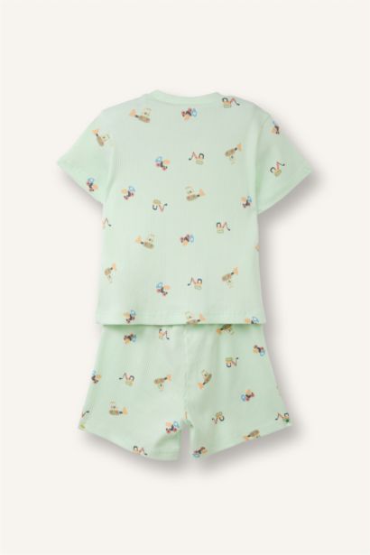 Fitilli Kaşkorse 2'li Pijama Takım