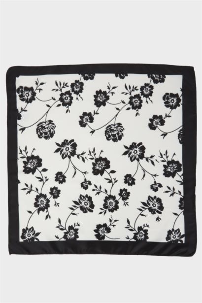 سكارف بناتي ستان منقوش