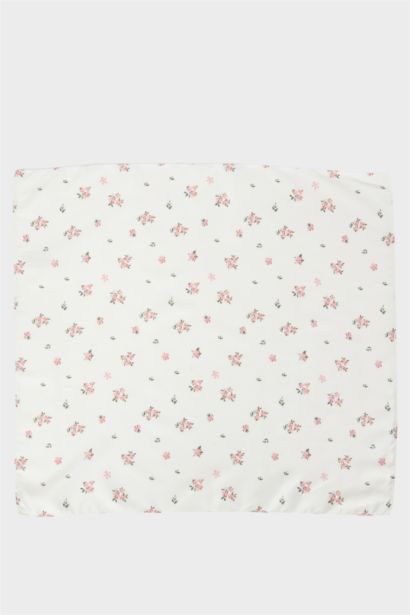 سكارف بناتي ستان منقوش