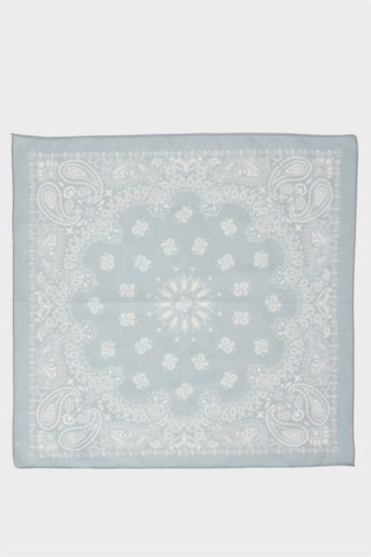 Desenli Pamuklu Fular Kız Çocuk