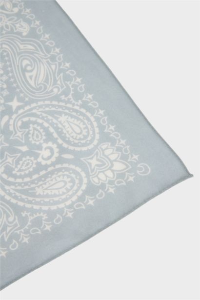 Desenli Pamuklu Fular Kız Çocuk