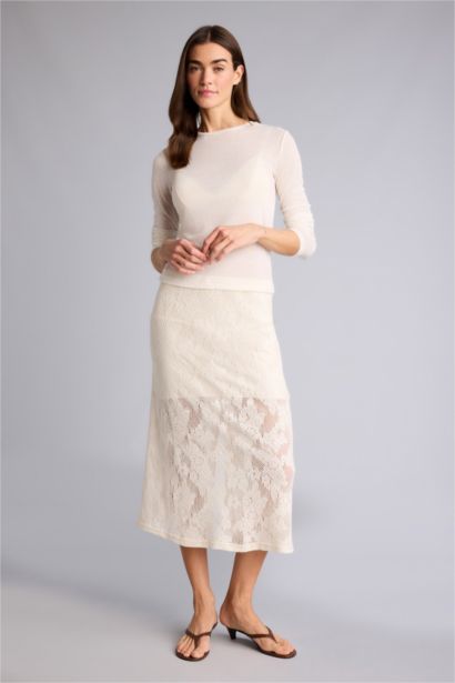 Kalem Normal Bel Midi Etek