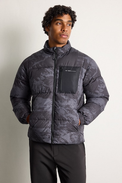 Zipper Puffer Jacket
