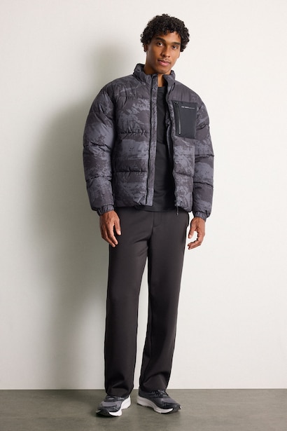 Zipper Puffer Jacket