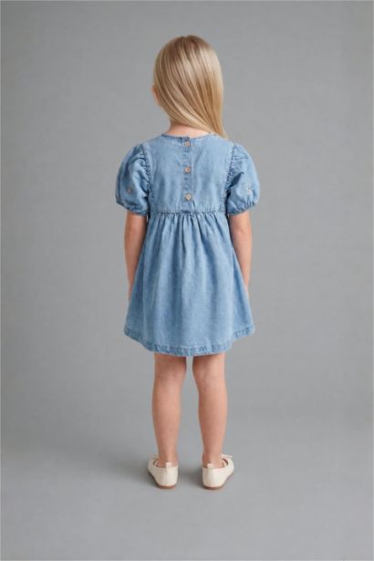 Baby Girl Cotton Denim Dress