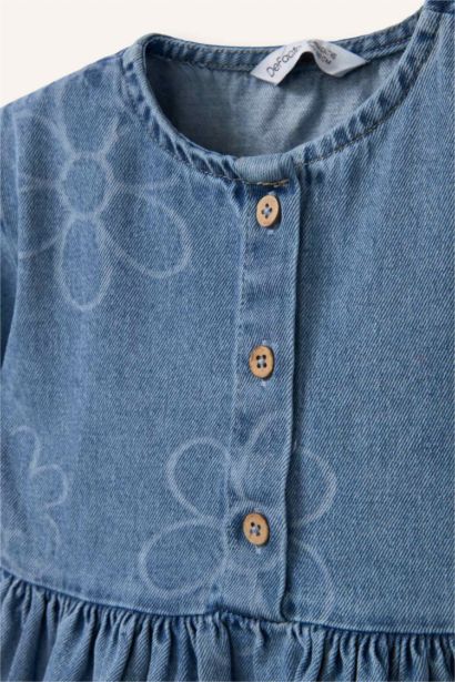 Pamuklu Elbise Kız Bebek