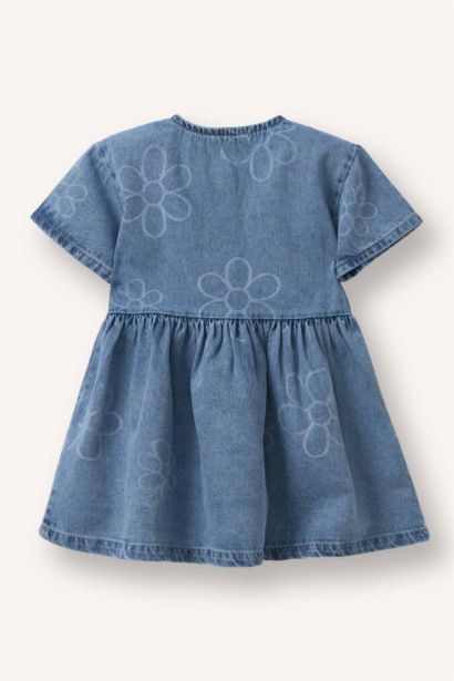 Pamuklu Elbise Kız Bebek