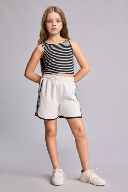 Girl Piqué Shorts
