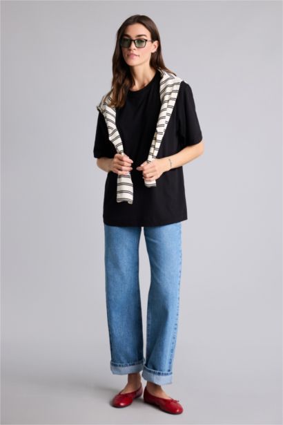 Relax Fıt Modal Kısa Kollu Tişört