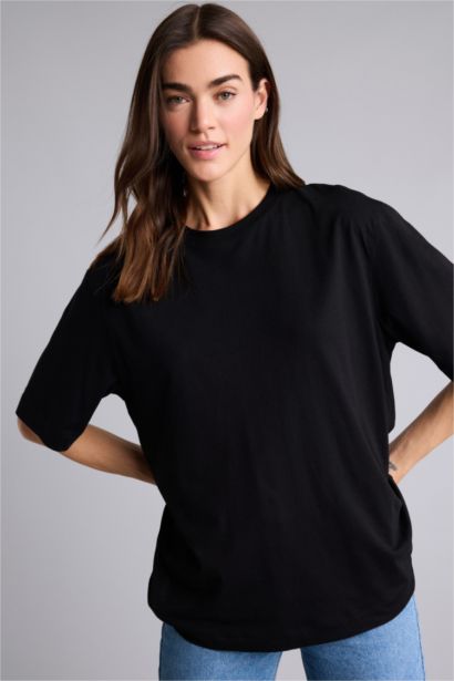 Relax Fıt Modal Kısa Kollu Tişört