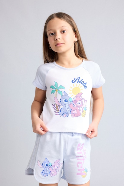 Girl Lilo & Stitch Licensed Shorts