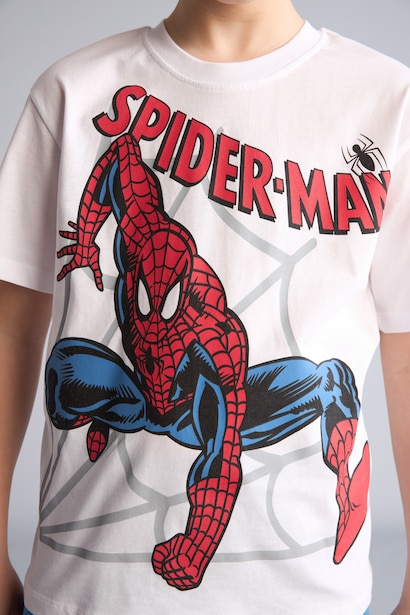 Boy Marvel Comics Regular Fit 2 Piece Pyjamas Set