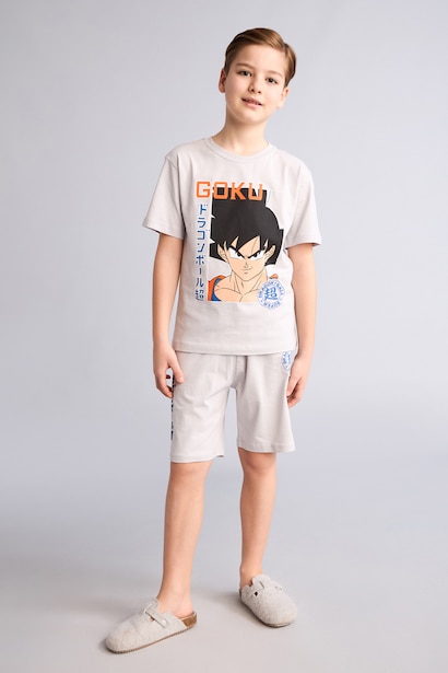 Boy 2 piece Regular Fit Dragon Ball Knitted Pyjamas