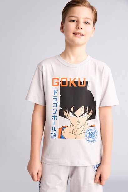 Boy 2 piece Regular Fit Dragon Ball Knitted Pyjamas