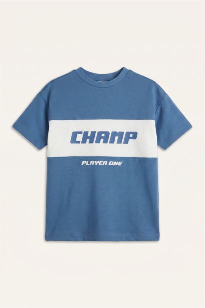 Baby Boy 2 piece Oversize Fit Slogan Set