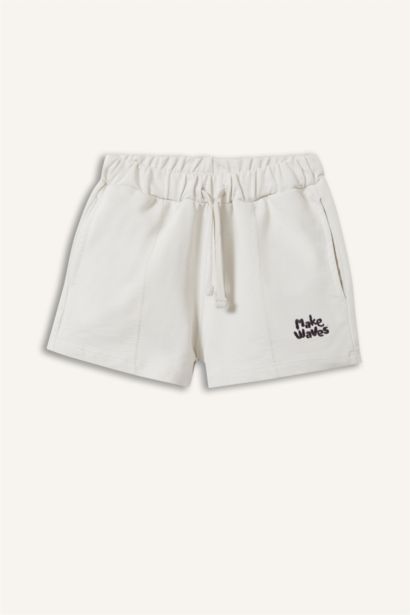 Baby Boy Regular Fit Elastic Band Shorts