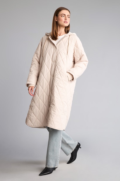 Regular Fit Kapitone Parka