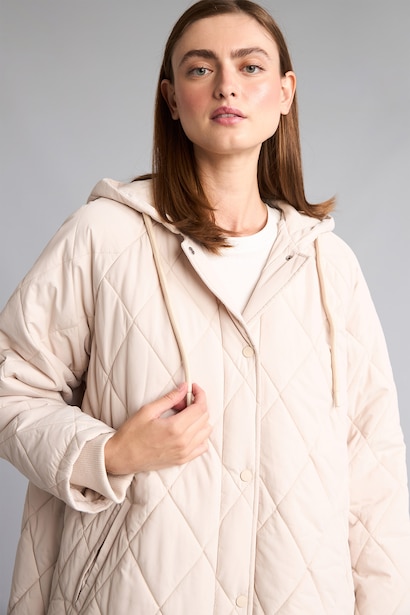 Regular Fit Kapitone Parka