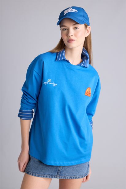 Regular Fıt Baskılı Tişört