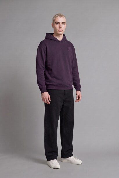 One Piece Baskılı Kapüşonlu Sweatshirt