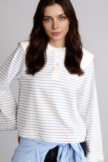 Loose Fit Long Sleeve Tunic