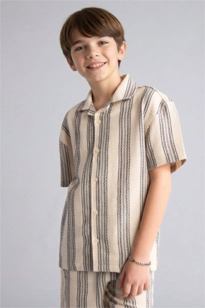 Oversize Polo Tişört Erkek Çocuk