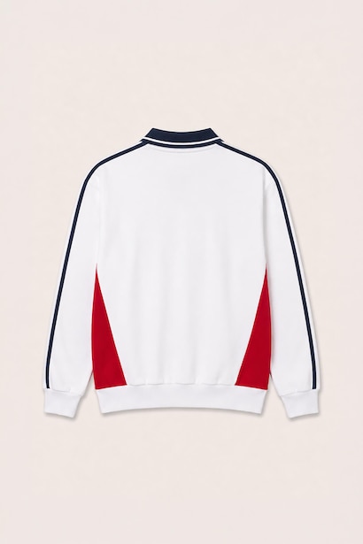 Boxy Fit Baskılı Uzun Kollu Sweatshirt