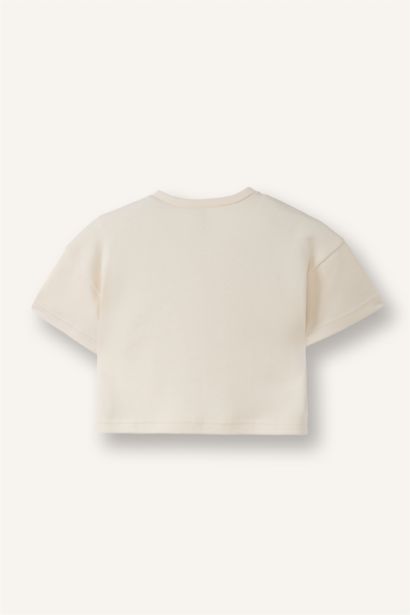 Ribana Kurdela Detaylı Tişört Kız Bebek