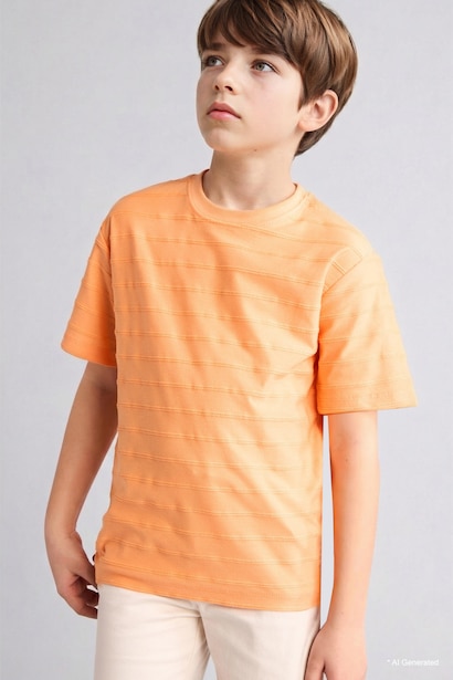 T-shirt à manches courtes Coupe régulière pour garçon