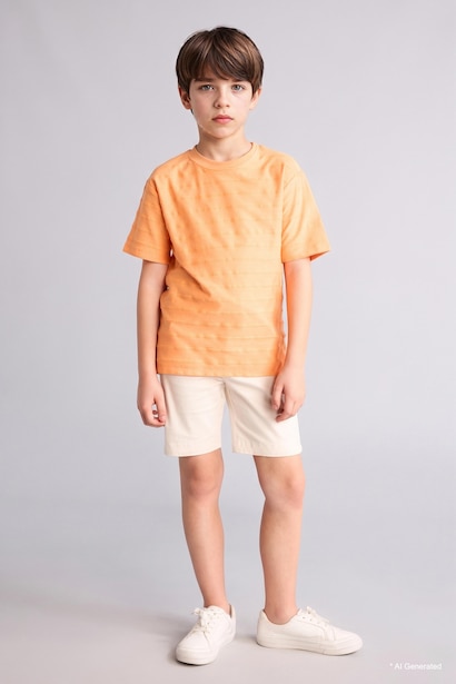 T-shirt à manches courtes Coupe régulière pour garçon