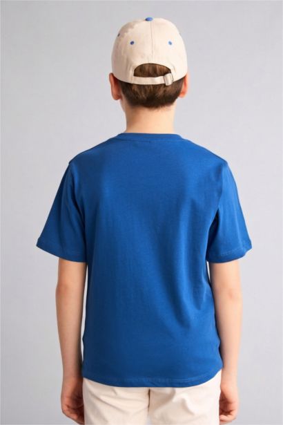 New Regular Fit Printed Short Sleeve T-Shirt