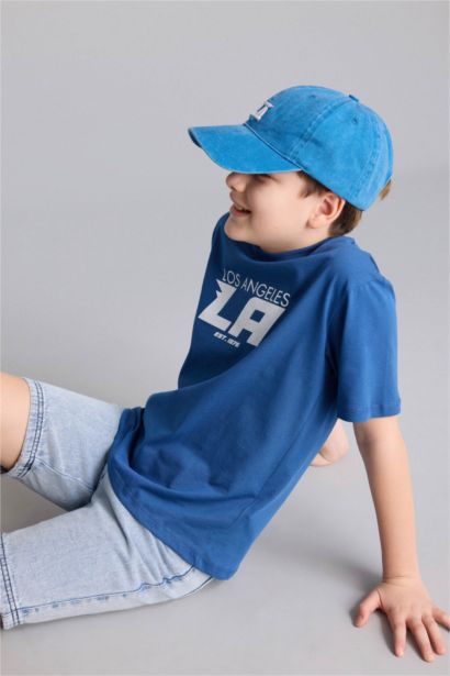 New Regular Fit Printed Short Sleeve T-Shirt