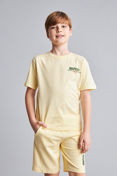 New Regular Fit Printed Short Sleeve T-Shirt