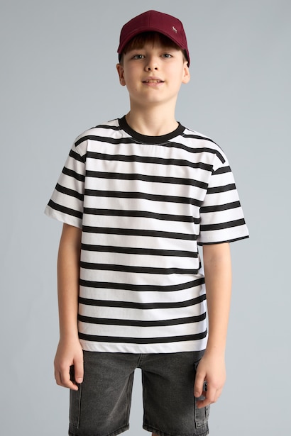 Boy New Regular Fit Printed Short Sleeve T-Shirt