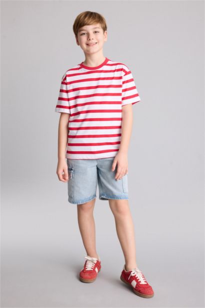 New Regular Fit Printed Short Sleeve T-Shirt