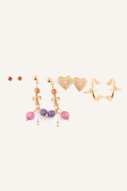 4 piece Earring