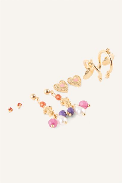 4 piece Earring