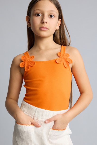 Girl Flower Tank Top