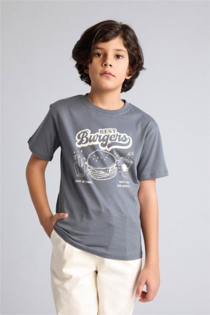 Baskılı Tişört Erkek Çocuk