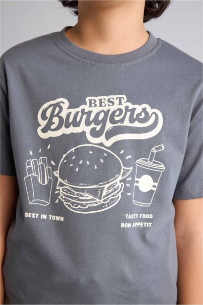 Baskılı Tişört Erkek Çocuk