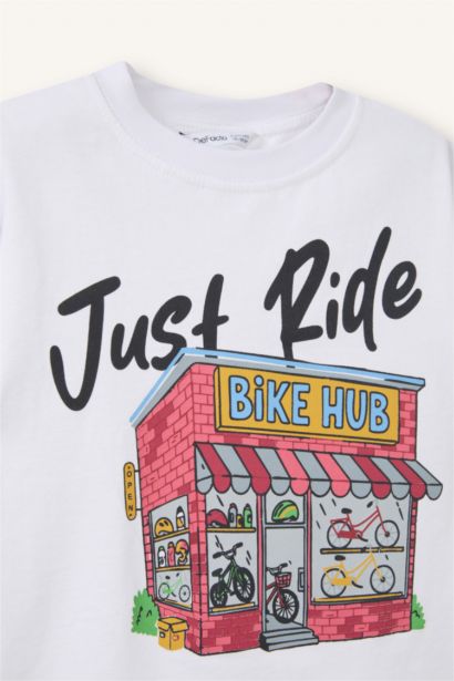 Baby Boy Printed Oversize T-Shirt