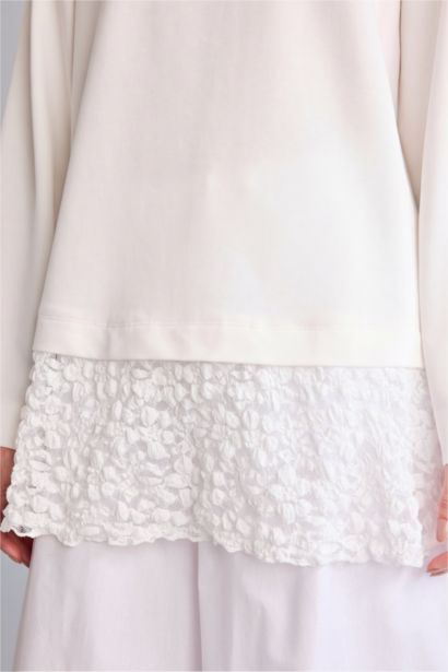 Loose Fit Uzun Kollu Sweatshirt