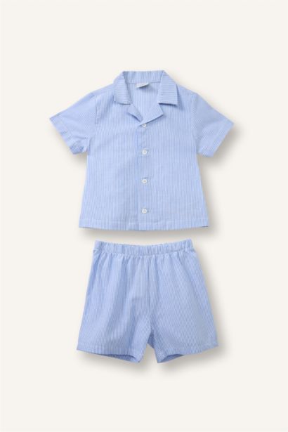 2 piece Regular Fit Woven Pajamas