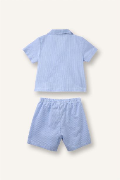 2 piece Regular Fit Woven Pajamas