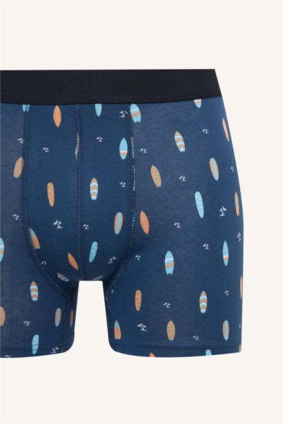 بوكسر قصة عادية منقوش - 3 قطع